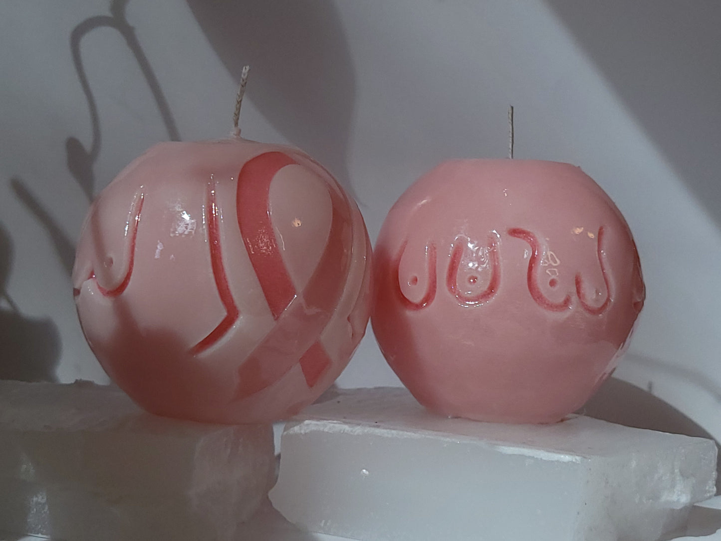 Breast Cancer Fundraiser Candles