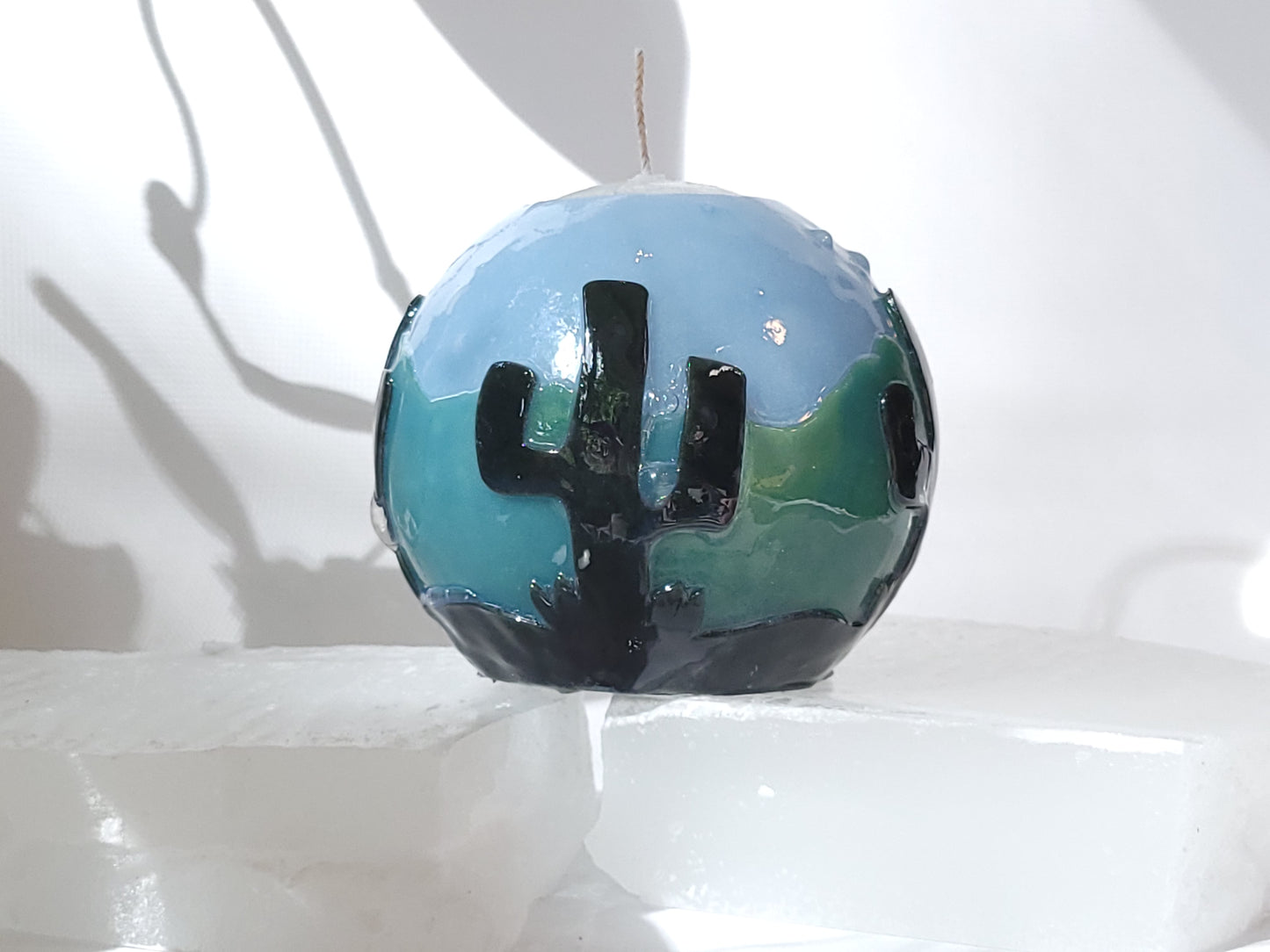 Cactus with Mountains in the Daytime