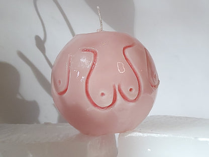 Breast Cancer Fundraiser Candles